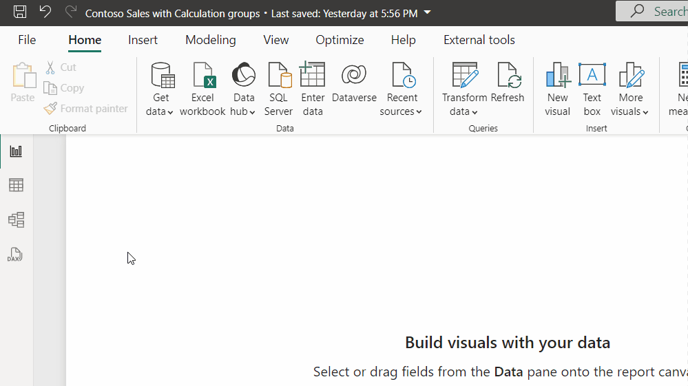 Enable Dax View