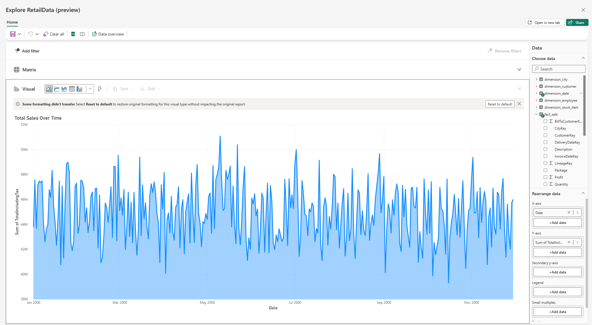 Explore This Data-A New Entry Point from a Visual screenshot