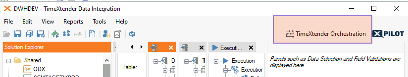 Meet the TimeXtender orchestration app