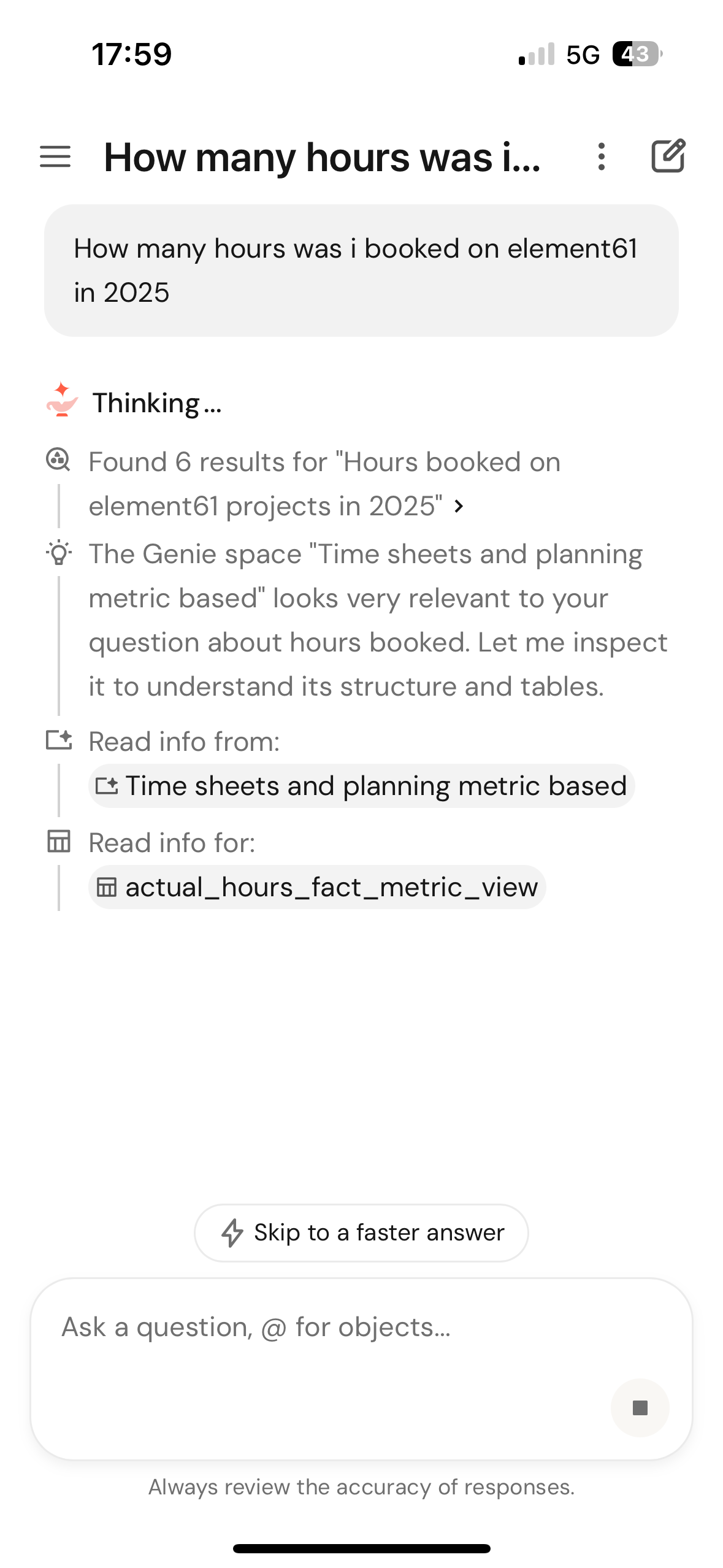 Figure 4 Access your data from your phone