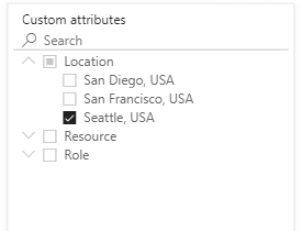Location filter