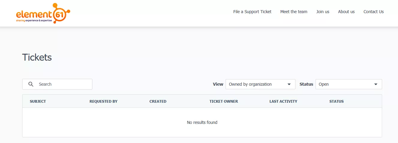 element61 Tickets
